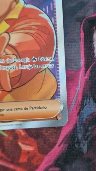Carta Pokémon Comefuego Entrenador PFLB 119/094