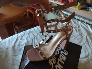 Zapatos tacón Public Desire rosa palo T38