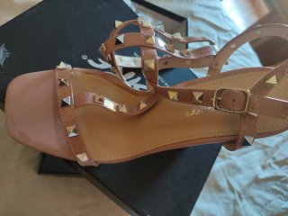 Zapatos tacón Public Desire rosa palo T38
