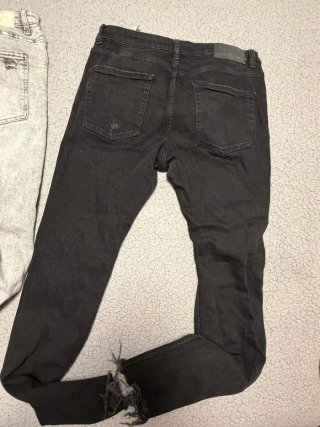 Pantalones vaqueros hombre (negro y gris)