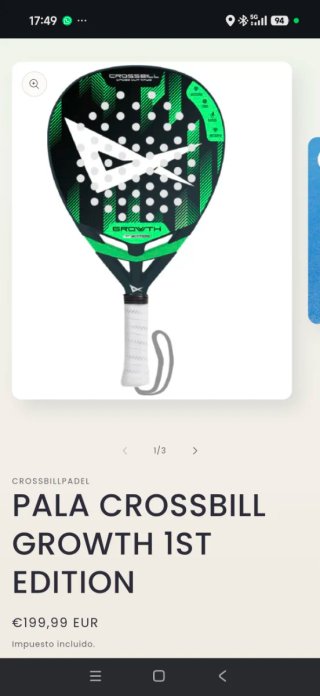 Pala Padel Crossbill Growth 1st Edition