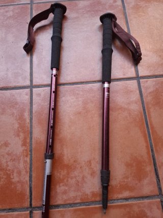 Bastones de senderismo ajustables