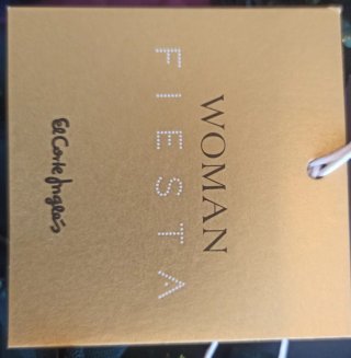 Vestido fiesta nuevo con pedrería El Corte Inglés