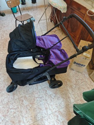 Carrito gemelar Baby Monsters Easy Twin