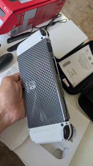 Nintendo Switch OLED Blanca + Funda