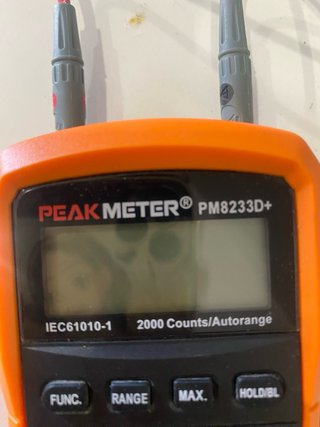 Multímetro Digital Peak Meter PM8233D+