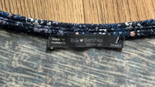Vestido floral Bershka