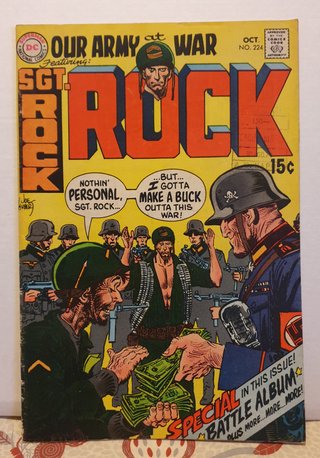 Our Army at War #224 (DC Comics 10/1970) VG/FN