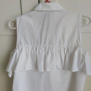Camisa blanca volantes Atmosphere