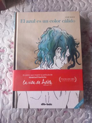 El azul es un color cálido