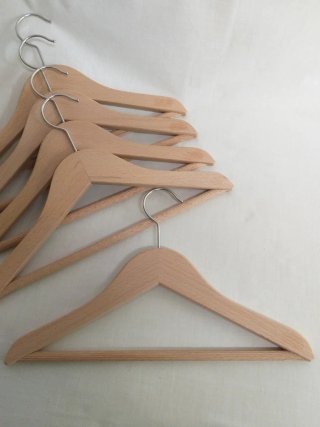 Percha infantil madera haya
