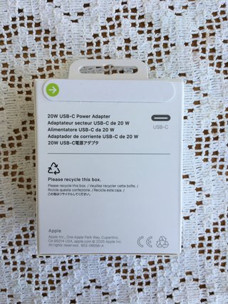 Caricabatterie Apple USB-C 20W