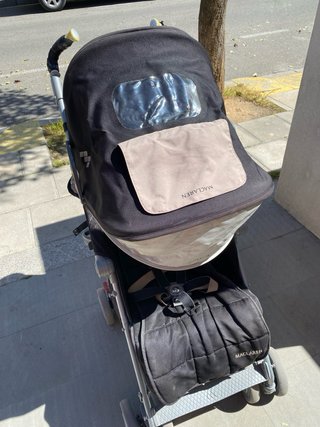 Carrito Bebé Maclaren Negro