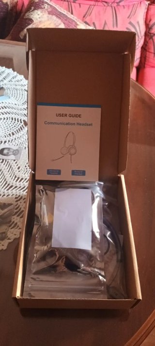 Auriculares con micrófono negros