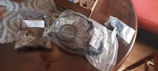 Auriculares con micrófono negros