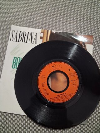 Sabrina Salerno Lote 3 Vinilos single 7" 45 rpm