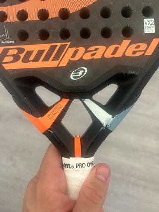 Pala de pádel Wingpadel Air Cyclone y 2 vertex 02
