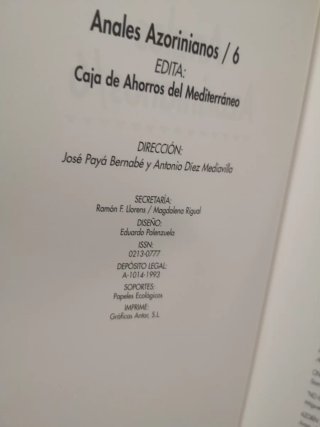 Anales Azorinianos 6