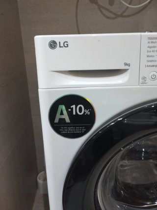 Lavarropas LG 9kg Seminuevo