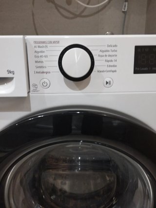 Lavarropas LG 9kg Seminuevo