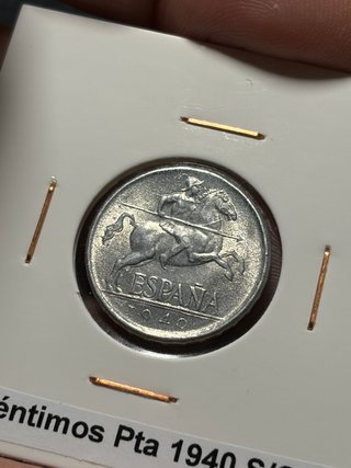 moneda de 5 céntimos 1940 SC s/c Sin circular FDC