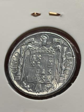 moneda de 5 céntimos 1940 SC s/c Sin circular FDC