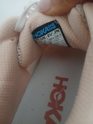 Zapatillas Hoka Bondi 9 Rosa Talla 39