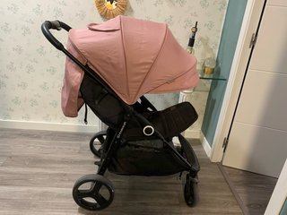 Silla de paseo ligera rosa