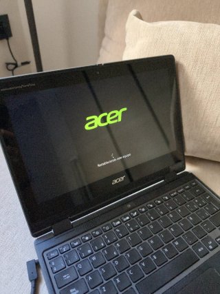Acer Ordenador Tablet Táctil Negro.