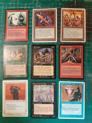 360 cartas antiguas + álbum negro + fundas