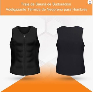 Chaleco Sauna Neopreno Adelgazar Faja Reductora