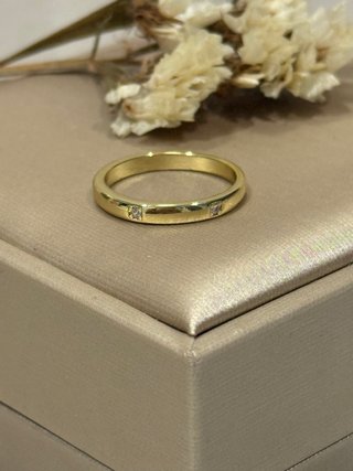 Anillo Oro Laminado 14k Talla 8