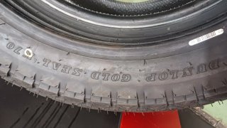 3.50 R19 57P DUNLOP GOLD SEAL K70