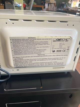 Horno Microondas Clatronic Beige