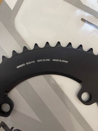 Platos Rotor Q Rings Ovalados 110x4 50/37