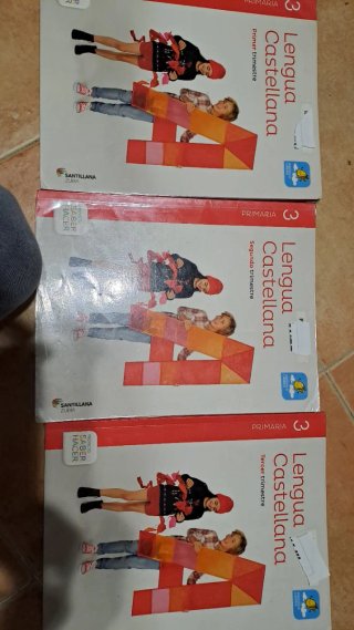 Libros 3° primaria lengua castellana.