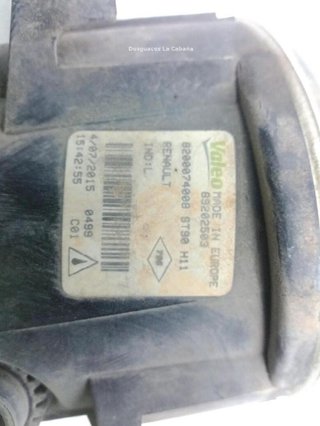 Faro antiniebla renault 8200074008 megane 22668912