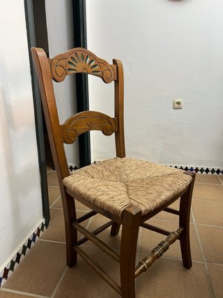 Salón comedor rústico completo