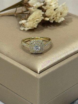 Anillo Oro Laminado 14k Talla 8