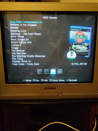 Consola PlayStation 2 Negra Completa