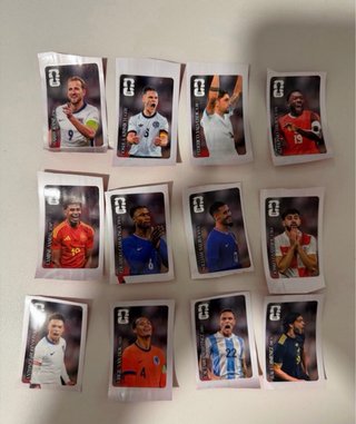 12 Cromos Panini Coca-Cola Mundial