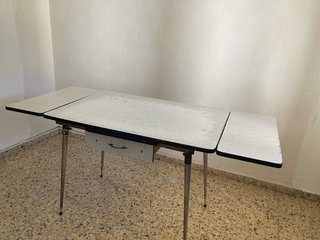 Mesa de cocina vintage extensible