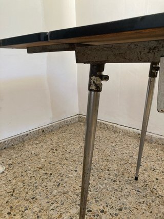 Mesa de cocina vintage extensible