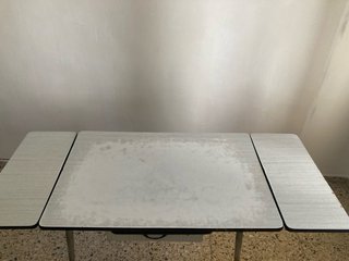 Mesa de cocina vintage extensible