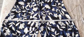 Mono largo floral Benetton Talla 46