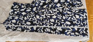 Mono largo floral Benetton Talla 46
