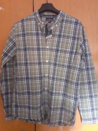 CAMISA HOMBRE GREEN COAST TALLA L NUEVA MANGA LARG