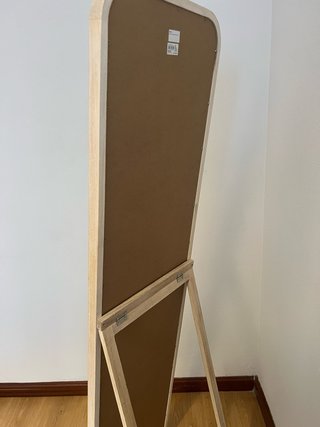 Espejo de pie rectangular madera