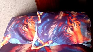 Funda Nórdica + 2 Fundas Cojín Tigre