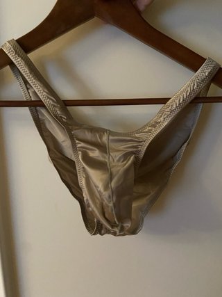 Slip satinado perla
